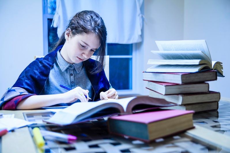 gifted student not doing homework